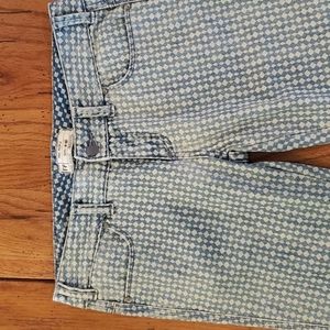 Free people super low rise jeans